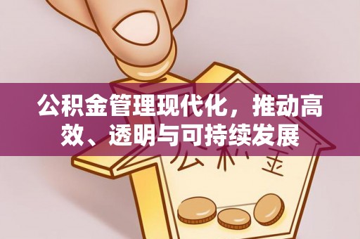 宜兴公积金管理现代化，推动高效、透明与可持续发展