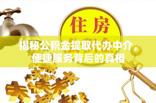 宜兴揭秘公积金提取代办中介，便捷服务背后的真相