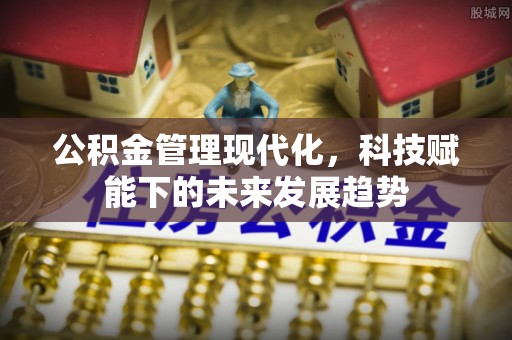 宜兴公积金管理现代化，科技赋能下的未来发展趋势